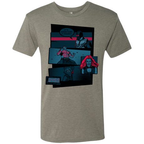 T-Shirts Venetian Grey / Small Showtime Men's Triblend T-Shirt