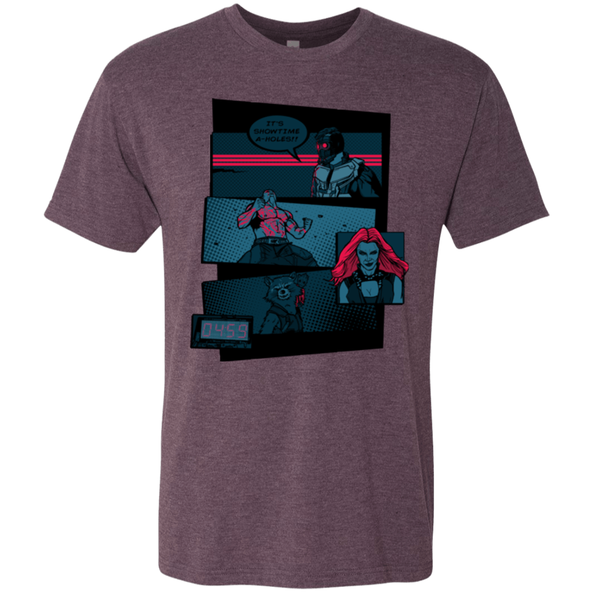 T-Shirts Vintage Purple / Small Showtime Men's Triblend T-Shirt