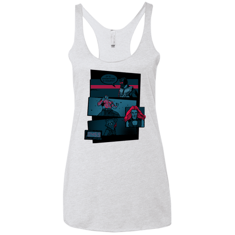 T-Shirts Heather White / X-Small Showtime Women's Triblend Racerback Tank