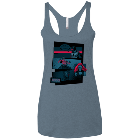 T-Shirts Indigo / X-Small Showtime Women's Triblend Racerback Tank