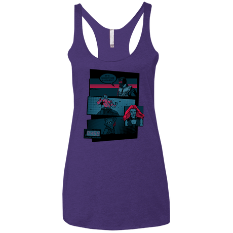 T-Shirts Purple Rush / X-Small Showtime Women's Triblend Racerback Tank