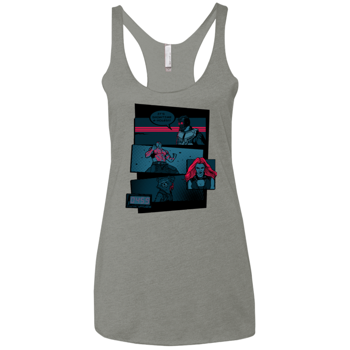 T-Shirts Venetian Grey / X-Small Showtime Women's Triblend Racerback Tank