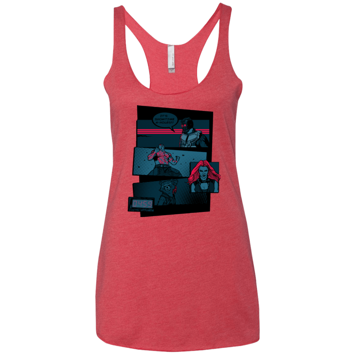 T-Shirts Vintage Red / X-Small Showtime Women's Triblend Racerback Tank
