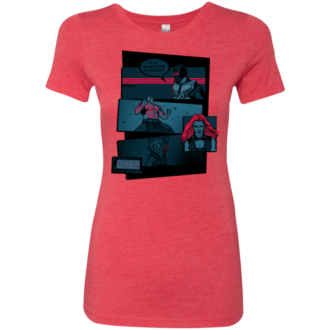 T-Shirts Vintage Red / Small Showtime Women's Triblend T-Shirt