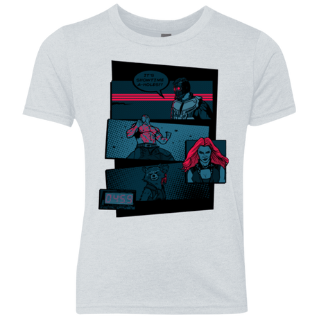 T-Shirts Heather White / YXS Showtime Youth Triblend T-Shirt