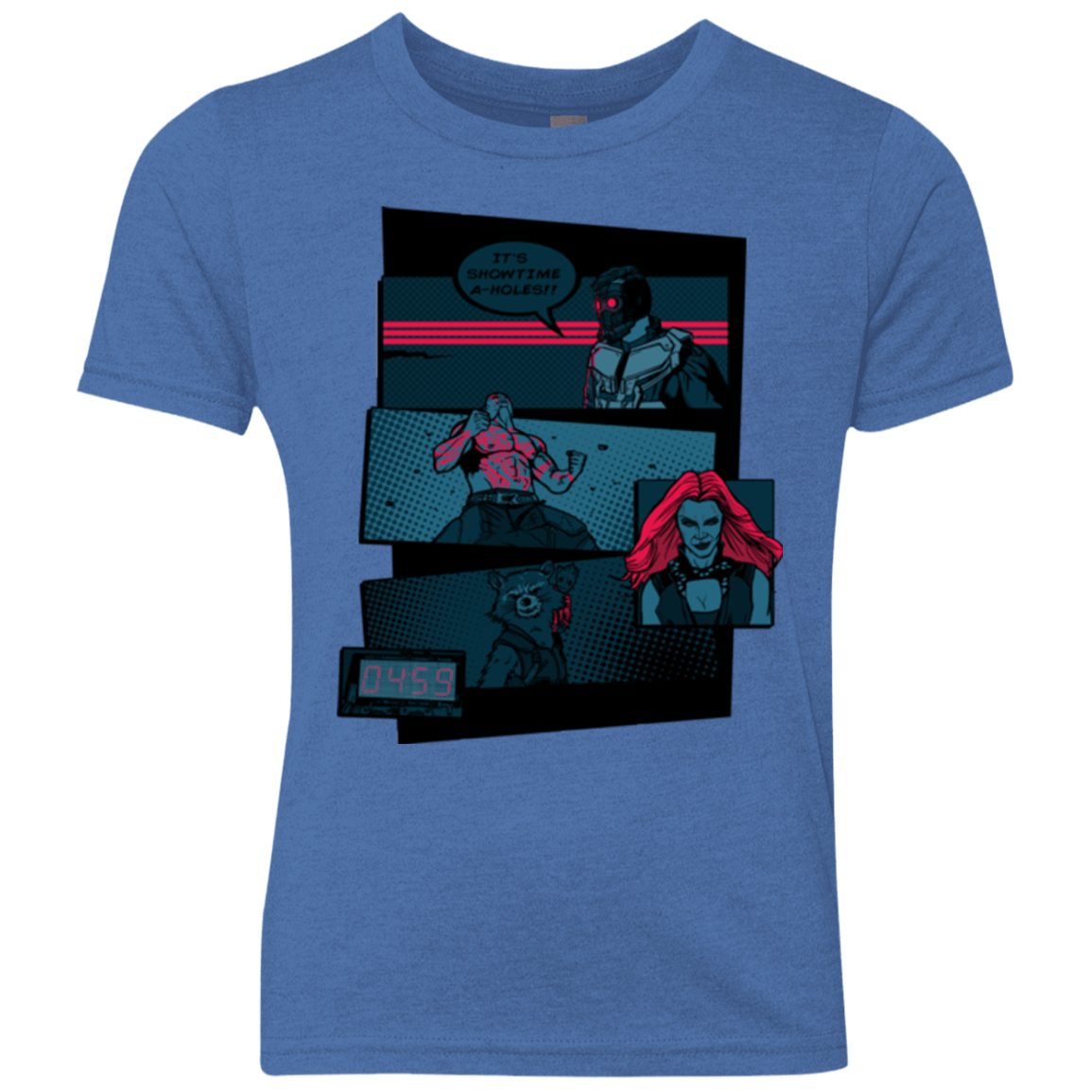 T-Shirts Vintage Royal / YXS Showtime Youth Triblend T-Shirt