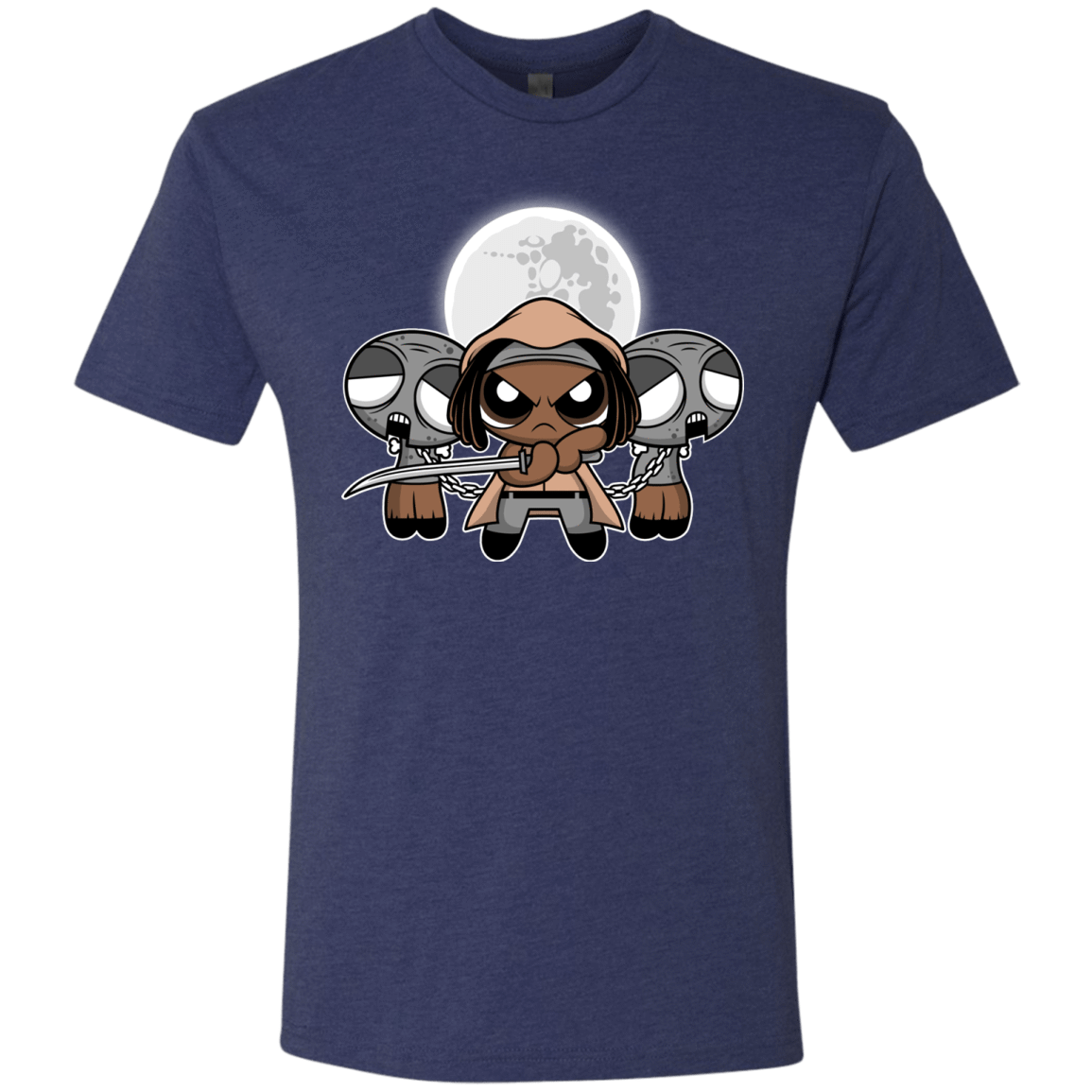 T-Shirts Vintage Navy / Small SHUFFLE AND SLICE AND NOT VERY NICE Men's Triblend T-Shirt