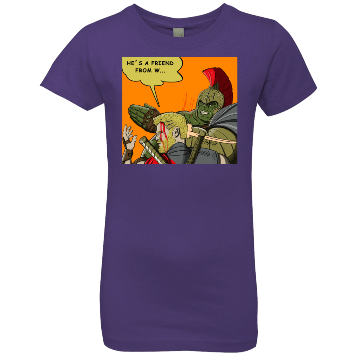 T-Shirts Purple Rush / YXS Shut Up Girls Premium T-Shirt