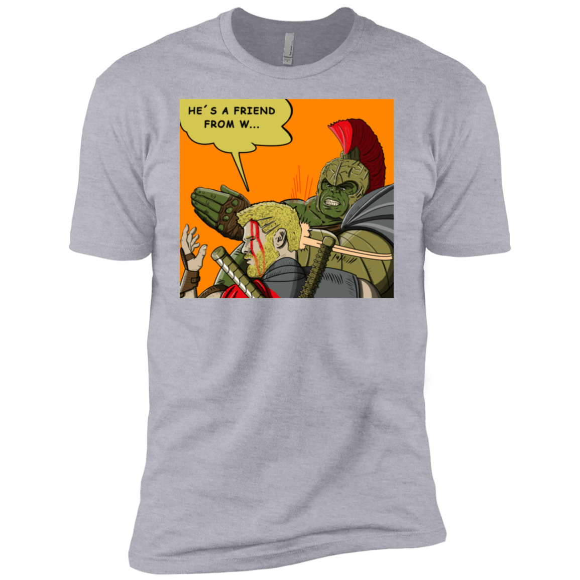 T-Shirts Heather Grey / X-Small Shut Up Men's Premium T-Shirt