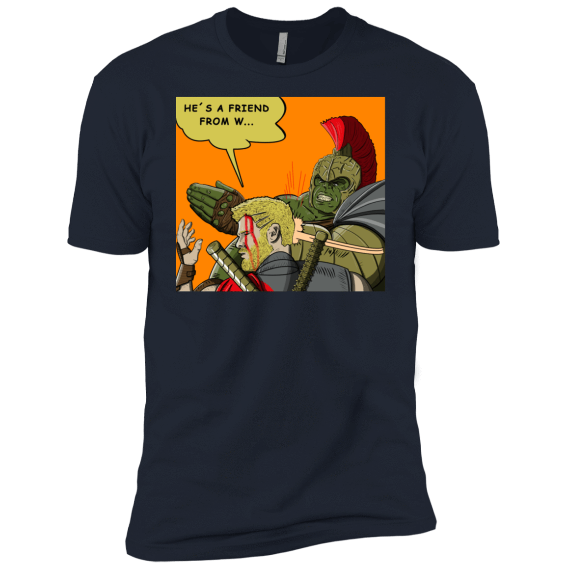 T-Shirts Midnight Navy / X-Small Shut Up Men's Premium T-Shirt