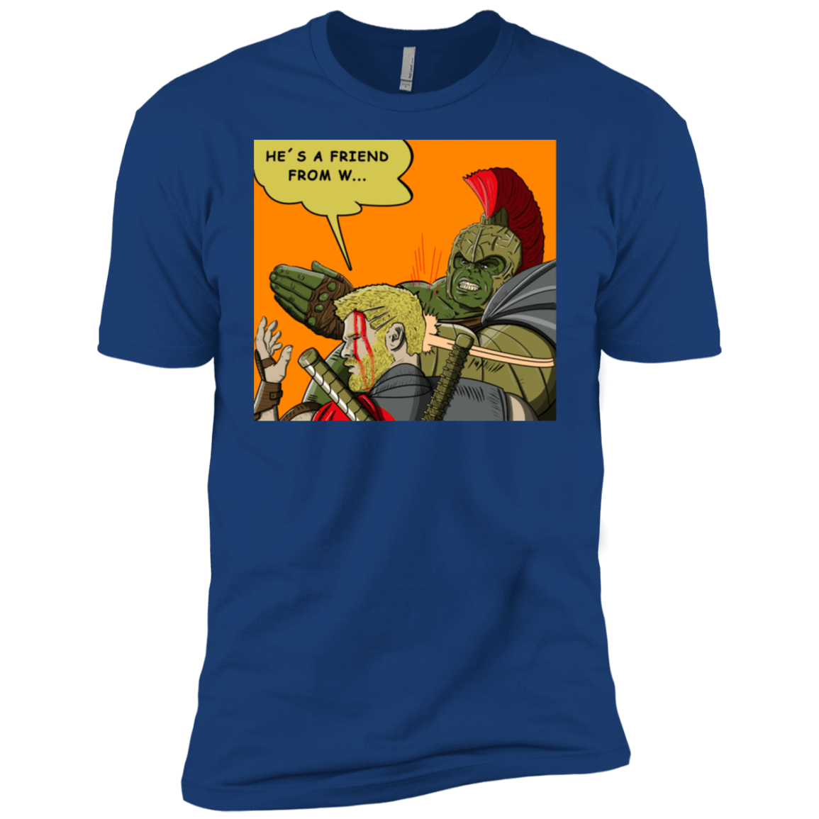 T-Shirts Royal / X-Small Shut Up Men's Premium T-Shirt