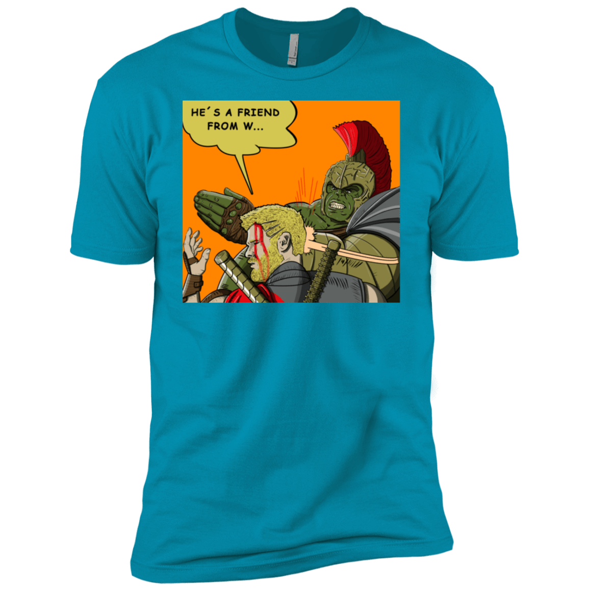 T-Shirts Turquoise / X-Small Shut Up Men's Premium T-Shirt