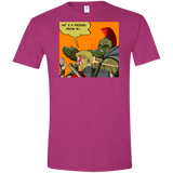 T-Shirts Antique Heliconia / S Shut Up Men's Semi-Fitted Softstyle