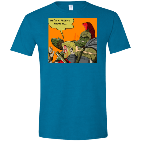 T-Shirts Antique Sapphire / S Shut Up Men's Semi-Fitted Softstyle