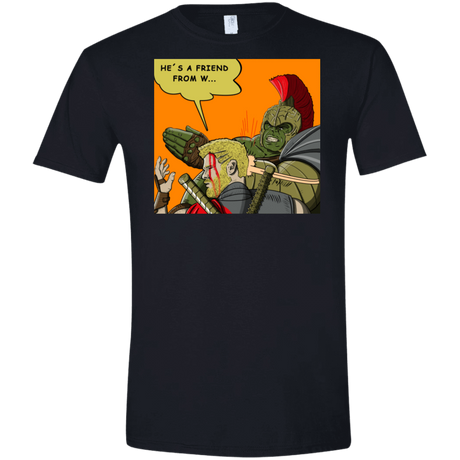 T-Shirts Black / X-Small Shut Up Men's Semi-Fitted Softstyle