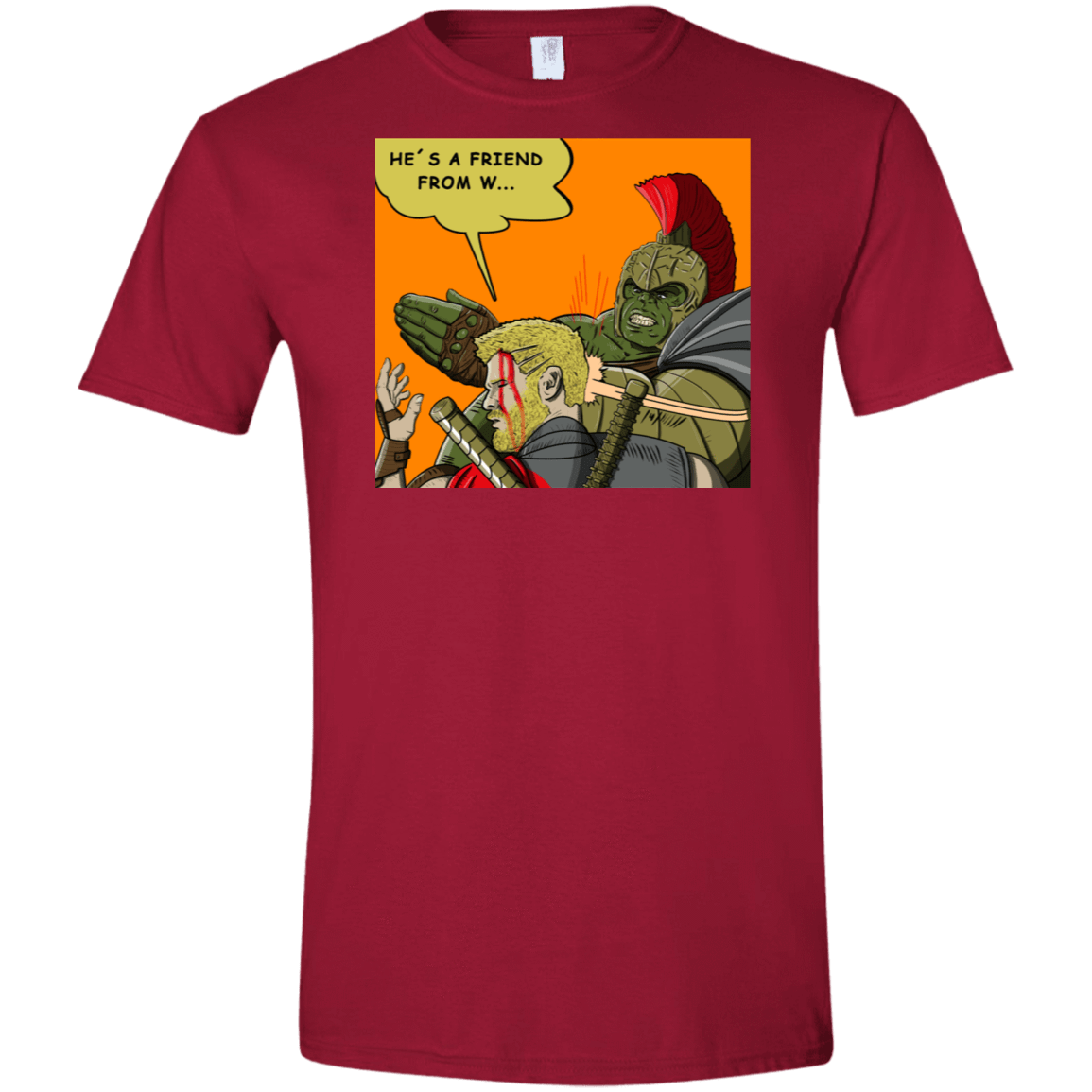 T-Shirts Cardinal Red / S Shut Up Men's Semi-Fitted Softstyle