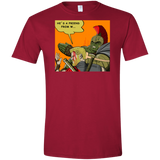 T-Shirts Cardinal Red / S Shut Up Men's Semi-Fitted Softstyle