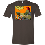 T-Shirts Dark Chocolate / S Shut Up Men's Semi-Fitted Softstyle