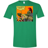 T-Shirts Heather Irish Green / S Shut Up Men's Semi-Fitted Softstyle