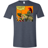 T-Shirts Heather Navy / S Shut Up Men's Semi-Fitted Softstyle