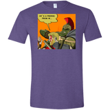 T-Shirts Heather Purple / S Shut Up Men's Semi-Fitted Softstyle