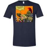 T-Shirts Navy / X-Small Shut Up Men's Semi-Fitted Softstyle