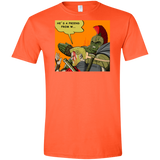 T-Shirts Orange / S Shut Up Men's Semi-Fitted Softstyle