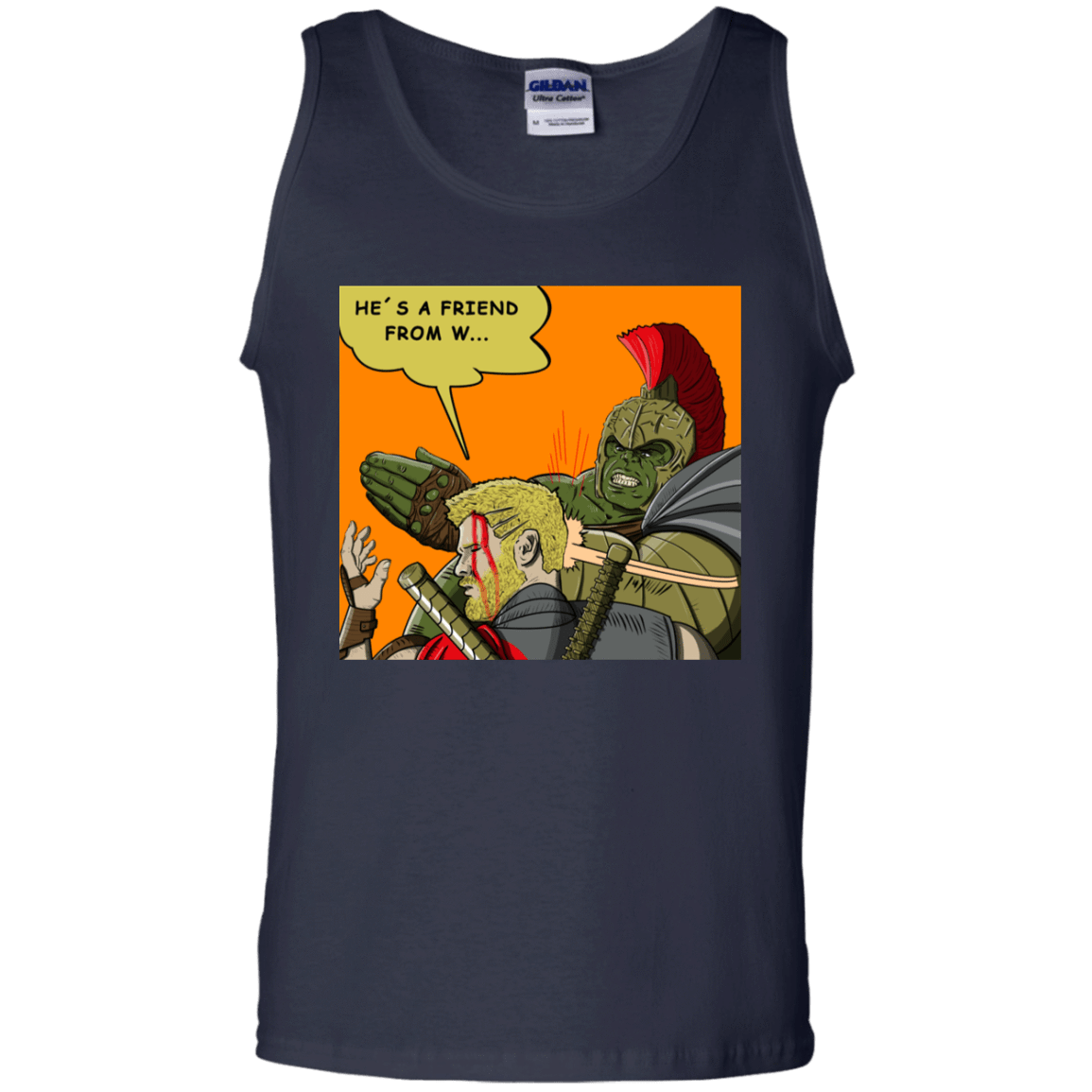 T-Shirts Navy / S Shut Up Men's Tank Top