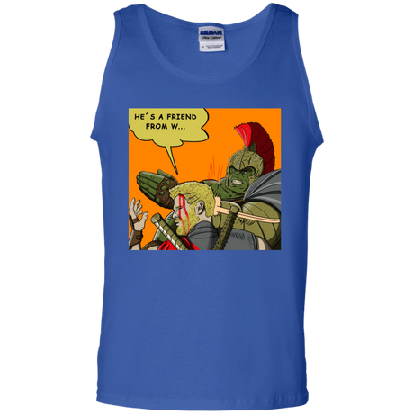 T-Shirts Royal / S Shut Up Men's Tank Top