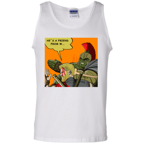 T-Shirts White / S Shut Up Men's Tank Top