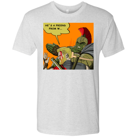 T-Shirts Heather White / S Shut Up Men's Triblend T-Shirt