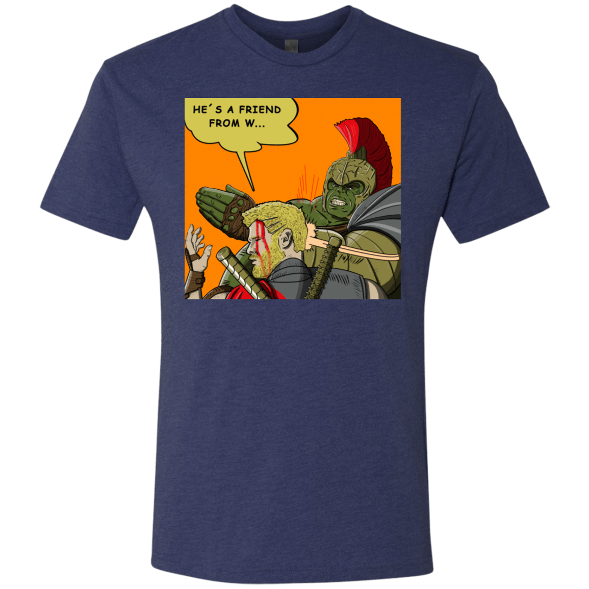 T-Shirts Vintage Navy / S Shut Up Men's Triblend T-Shirt