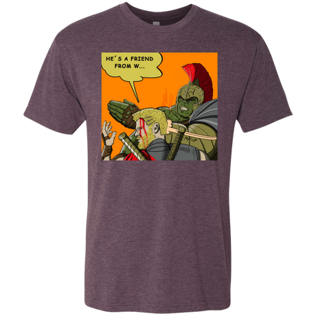 T-Shirts Vintage Purple / S Shut Up Men's Triblend T-Shirt