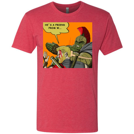 T-Shirts Vintage Red / S Shut Up Men's Triblend T-Shirt