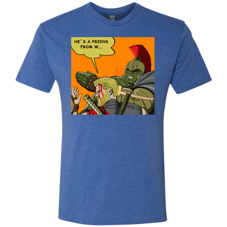 T-Shirts Vintage Royal / S Shut Up Men's Triblend T-Shirt