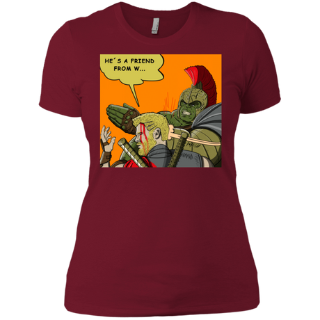 T-Shirts Scarlet / S Shut Up Women's Premium T-Shirt