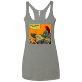 T-Shirts Venetian Grey / X-Small Shut Up Women's Triblend Racerback Tank