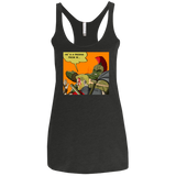 T-Shirts Vintage Black / X-Small Shut Up Women's Triblend Racerback Tank