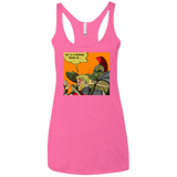 T-Shirts Vintage Pink / X-Small Shut Up Women's Triblend Racerback Tank
