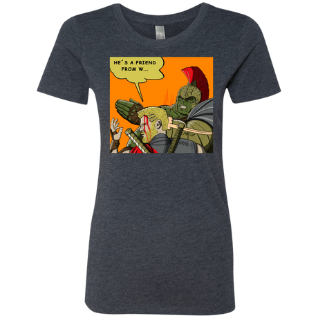 T-Shirts Vintage Navy / S Shut Up Women's Triblend T-Shirt