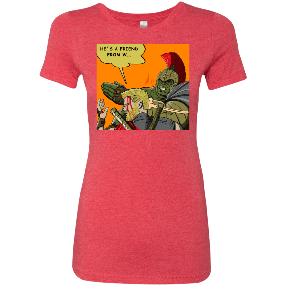 T-Shirts Vintage Red / S Shut Up Women's Triblend T-Shirt