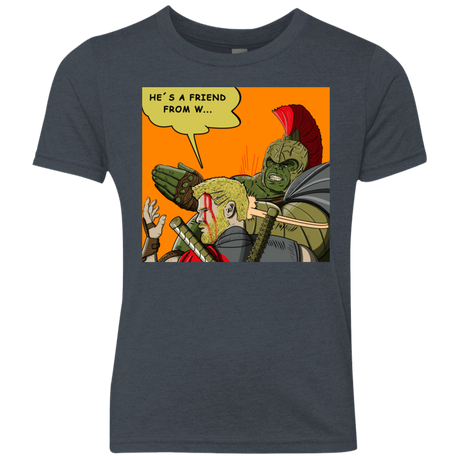 T-Shirts Vintage Navy / YXS Shut Up Youth Triblend T-Shirt