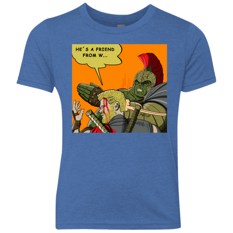 T-Shirts Vintage Royal / YXS Shut Up Youth Triblend T-Shirt