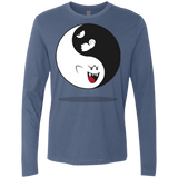 T-Shirts Indigo / Small Shy and Angry Men's Premium Long Sleeve