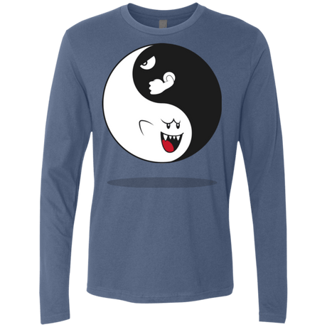 T-Shirts Indigo / Small Shy and Angry Men's Premium Long Sleeve