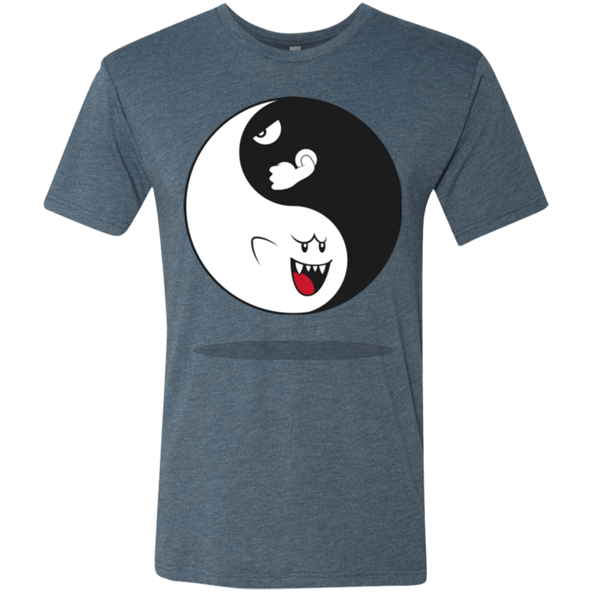 T-Shirts Indigo / Small Shy and Angry Men's Triblend T-Shirt