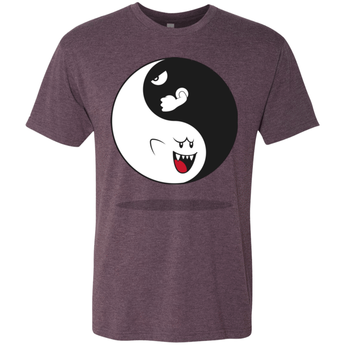 T-Shirts Vintage Purple / Small Shy and Angry Men's Triblend T-Shirt
