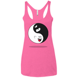 T-Shirts Vintage Pink / X-Small Shy and Angry Women's Triblend Racerback Tank