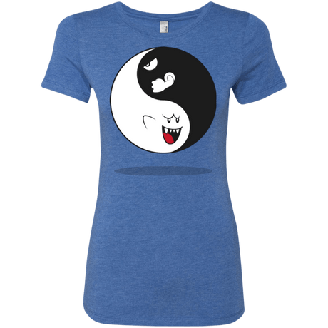 T-Shirts Vintage Royal / Small Shy and Angry Women's Triblend T-Shirt