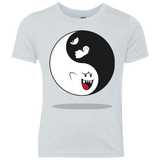 T-Shirts Heather White / YXS Shy and Angry Youth Triblend T-Shirt